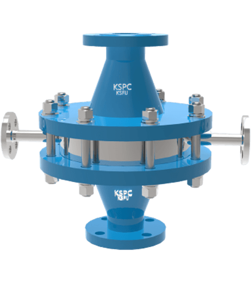 KSPC KSFI-J Inline Deflagration Flame Arrester (Steam Jacket)