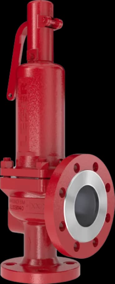 LESER Type 440 Flanged Heating Safety Valve